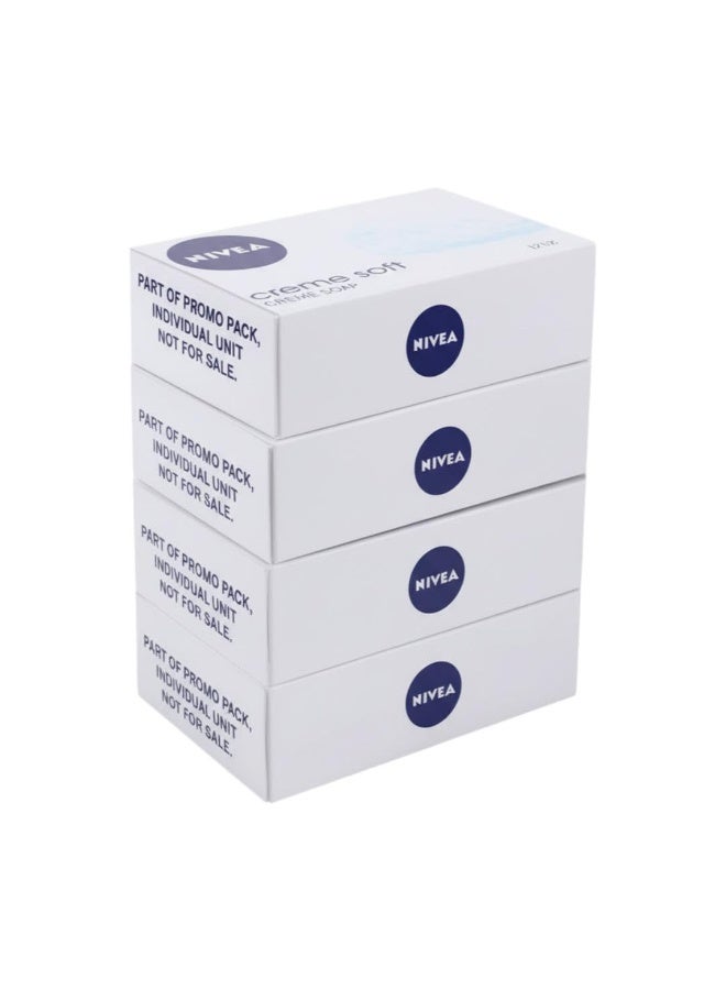 نيفيا صابون نيفيا كريم سوفت، 125 جرام (عبوة من 4 قطع) - Image 1